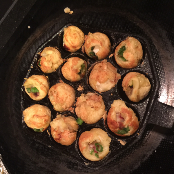 my crappy homemade takoyaki